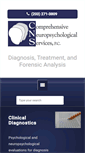 Mobile Screenshot of clinicalneuropsych.com